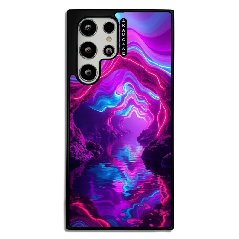 کاور آکام مدل AMC-WSGS22U-NEON-14 مناسب برای گوشی موبایل سامسونگ Galaxy S22 Ultra