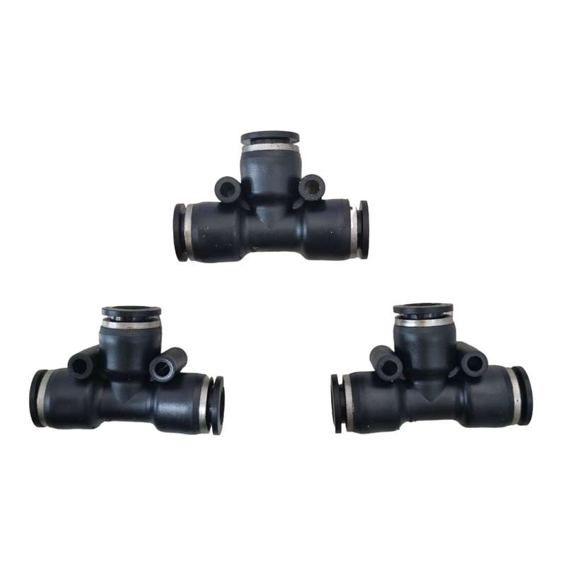 رابط اتصال پنوماتیک مدل سه راهی 10-10-10 مجموعه 3 عددی