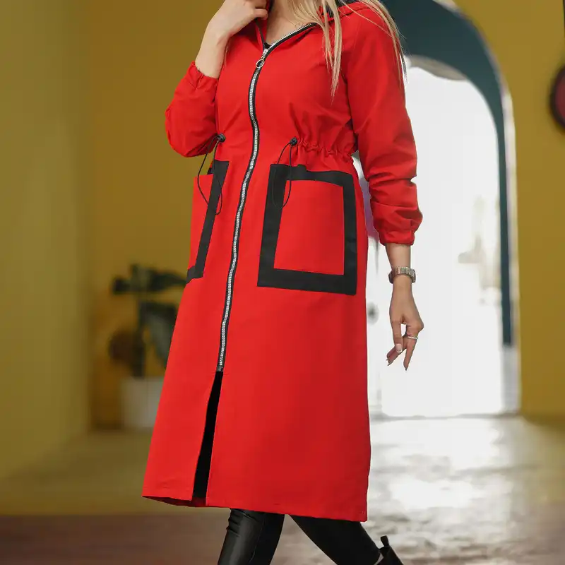 بارانی زنانه السانا مدل دیانوش کد 131841