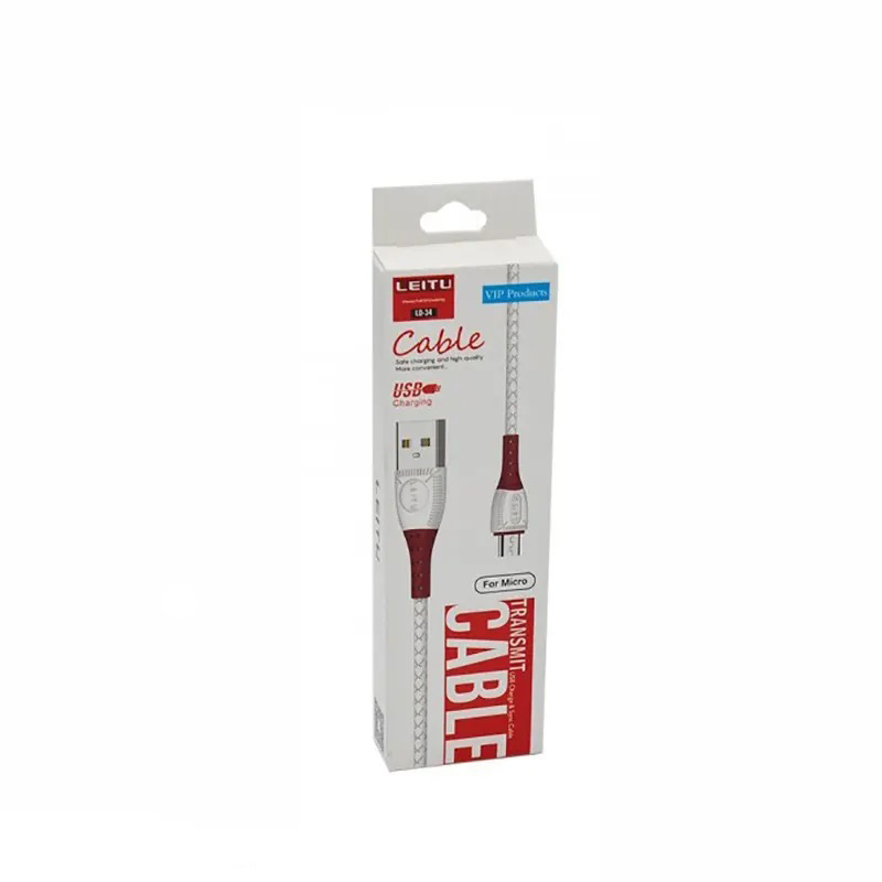 کابل تبدیل USB به microUSB لیتو مدل LD-34 طول 1 متر