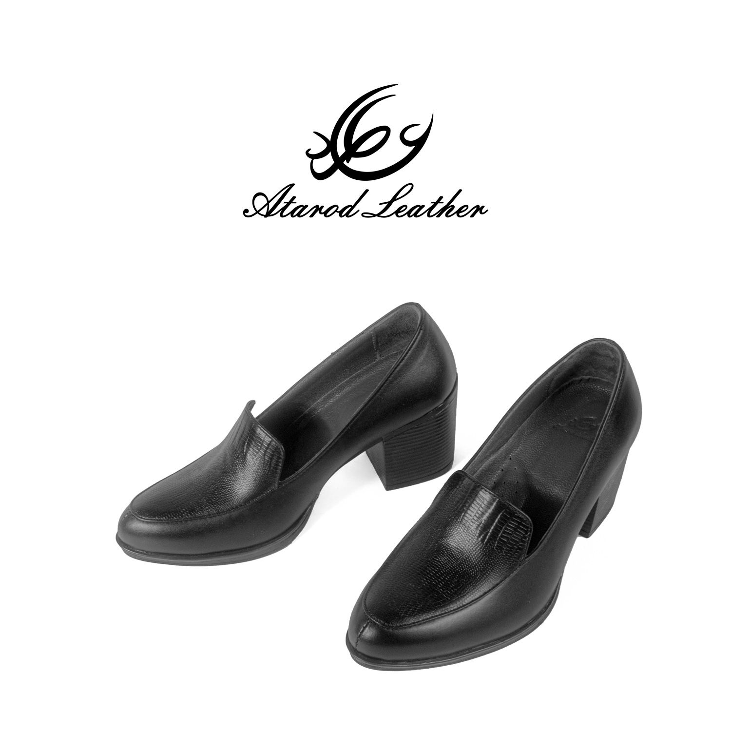 کفش زنانه چرم عطارد مدل چرم طبیعی کد SH195 -  - 8