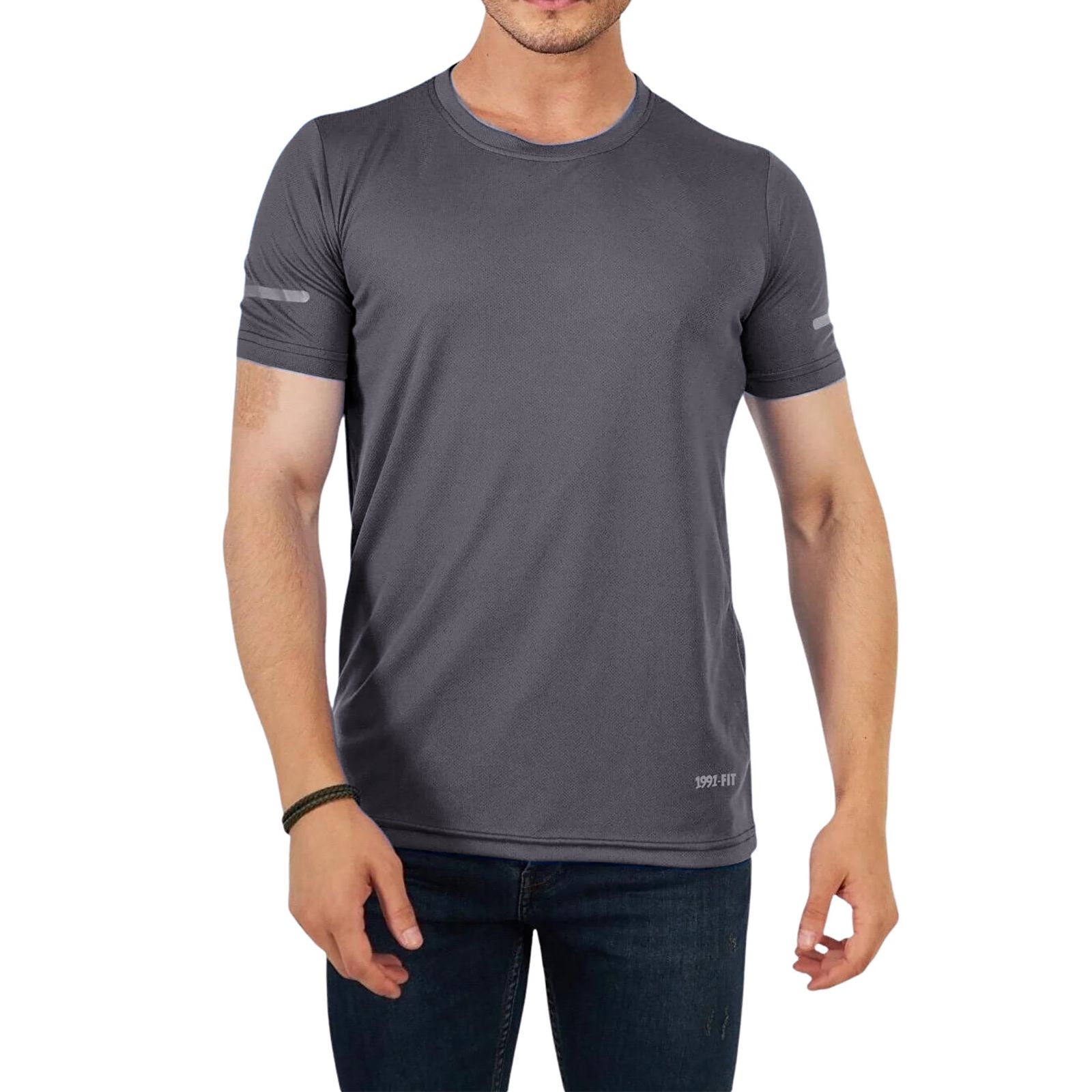 تی شرت ورزشی مردانه نوزده نودیک مدل TS1962 DG -  - 1