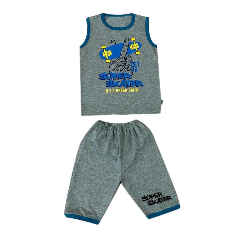 ست تاپ و شلوارک پسرانه کد 102