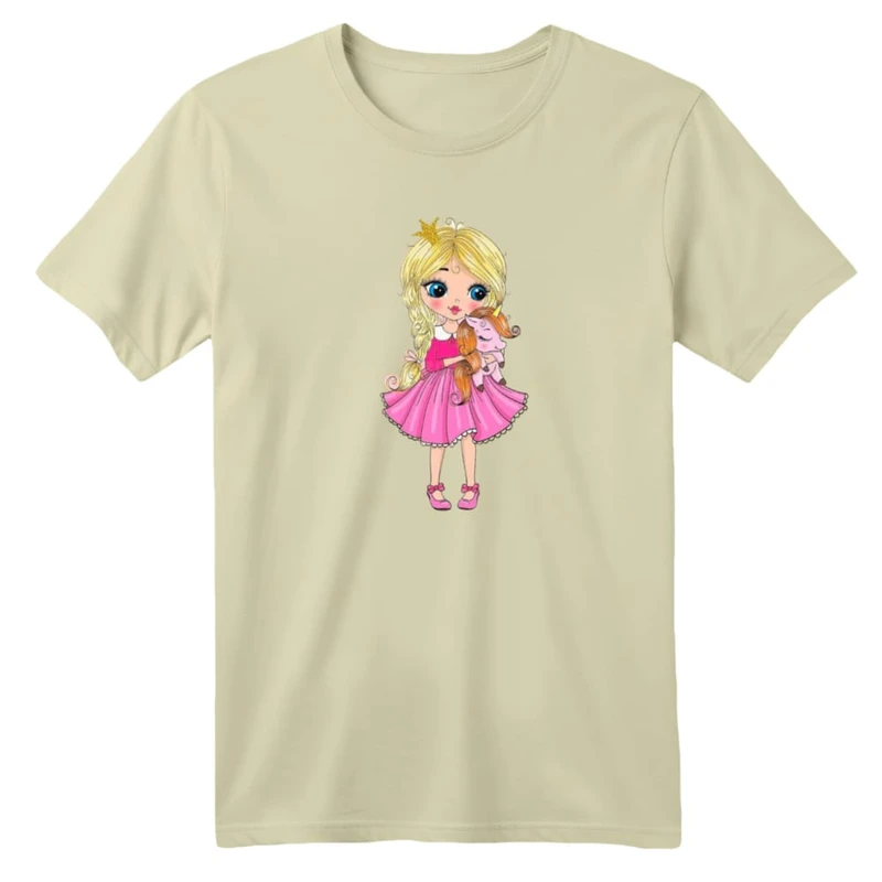 تی شرت آستین کوتاه بچگانه مدل یونیکورن کد ۲۳