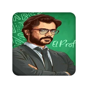 زیر لیوانی مدل Money Heist کد 2130