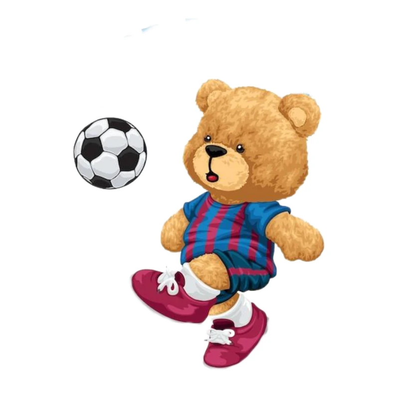 استیکر پارچه و لباس پاد آفرین مدل تدی کد 94