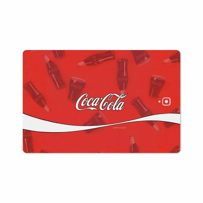 برچسب پوششی ماهوت مدل Coca-Cola-Logo مناسب برای تبلت سامسونگ Galaxy Tab S4 10.5 2018 T835