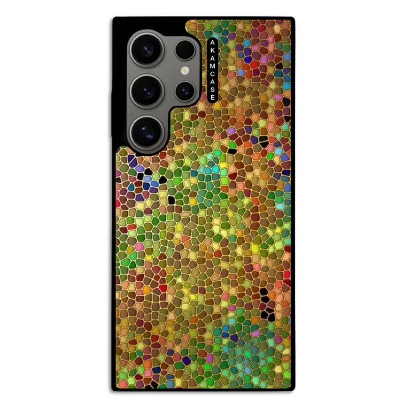 کاور آکام مدل AMC-WSGS24U-MOSAIC-2 مناسب برای گوشی موبایل سامسونگ Galaxy S24 Ultra