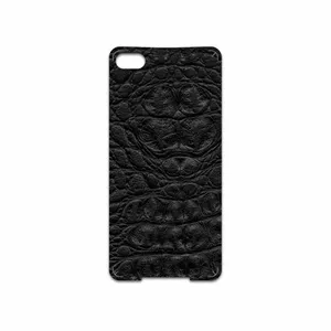 MAHOOT Black-Crocodile-Leather Cover Sticker for BlackBerry Z30