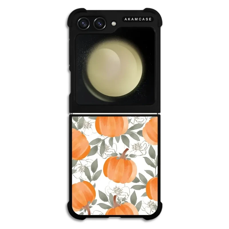 کاور آکام مدل AMC-WSGZFLIP5-PUMPKIN-27 مناسب برای گوشی موبایل سامسونگ Galaxy Z Flip 5