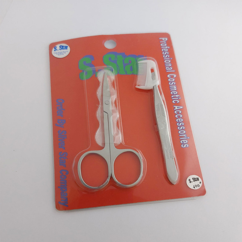 قیچی ابرو و موچین اس.استار مدل PRO قیچی ابرو و موچین اس.استار مدل PRO