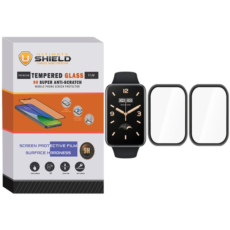  محافظ صفحه نمایش نانو آلتیمیت شیلد مدل NUL مناسب برای ساعت هوشمند شیائومی Mi Band 7 Pro بسته دو عددی