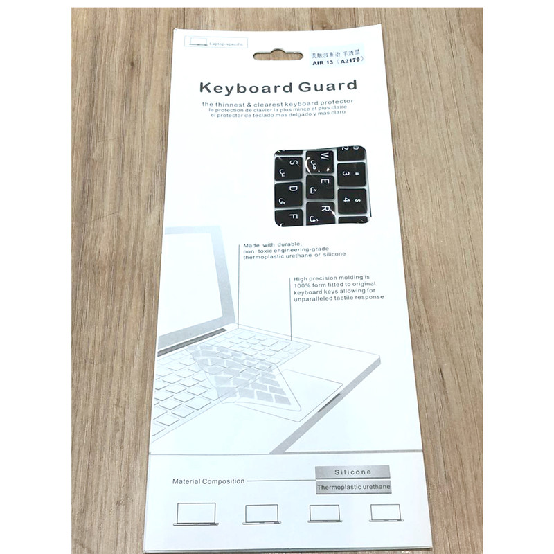 محافظ كيبورد با حروف فارسی مدل A2179 مناسب برای لپ تاپ اپل MacBook Air 13 2020