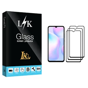 LKG LK Glass Screen Protector For Xiaomi Redmi 9A Pack Of 3