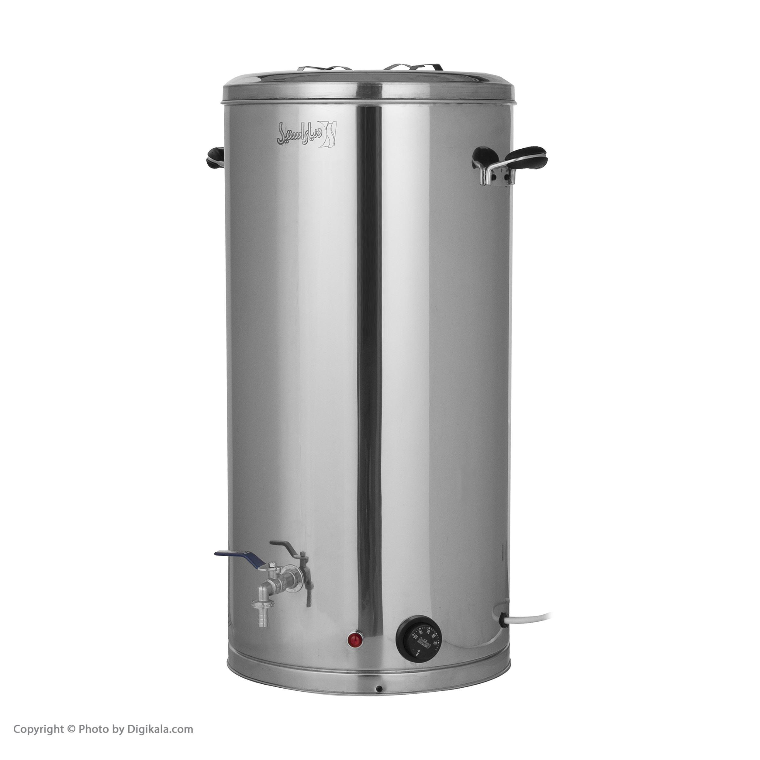 سماور برقی دنیای استیل مدل ۵۰ bb گنجایش ۵۰ لیتر