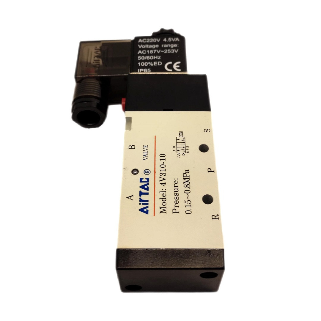شیر برقی پنوماتیک ایرتک مدل 4V310-10-220V