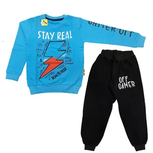 ست سویشرت و شلوار پسرانه مدل Stay real