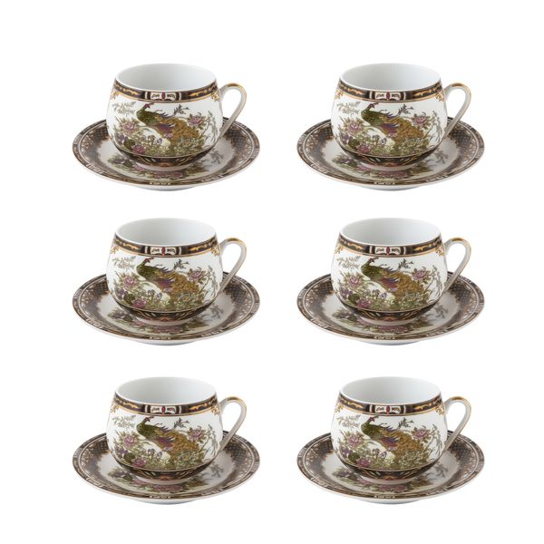 سرویس چای خوری 12 پارچه 6 نفره کوسوا مدل Malion