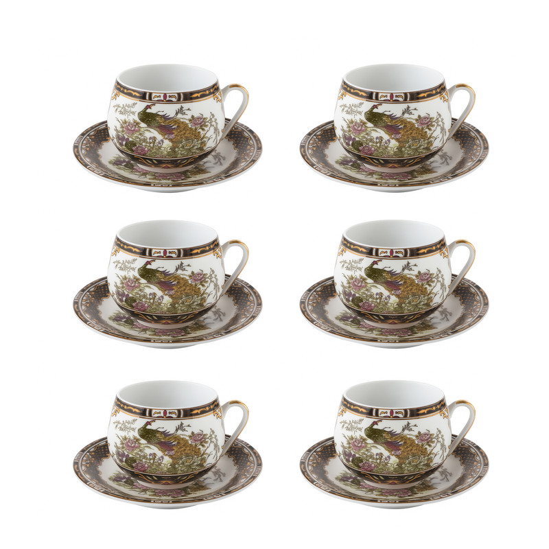 سرویس چای خوری 12 پارچه 6 نفره کوسوا مدل Malion