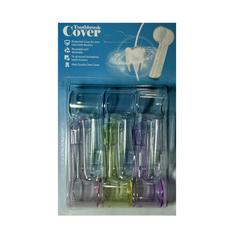 کاور سری یدک مسواک برقی مدل 17s بسته 6 عددی