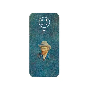MAHOOT Self portrait with a gray felt hat Cover Sticker for Nokia G20