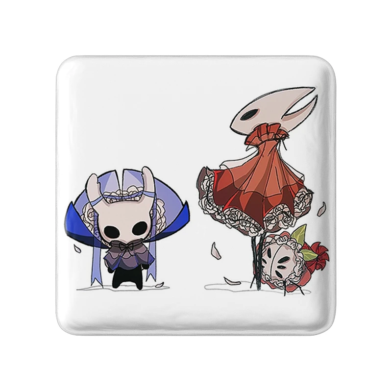 مگنت خندالو طرح بازی هالو نایت (Hollow Knight) مدل مربعی کد 32950