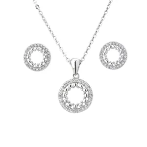 نیم ست نقره زنانه مدل NS-135