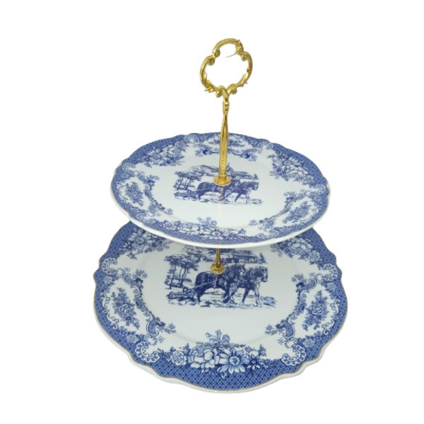 شیرینی خوری چینی پردیس مدل 2 طبقه