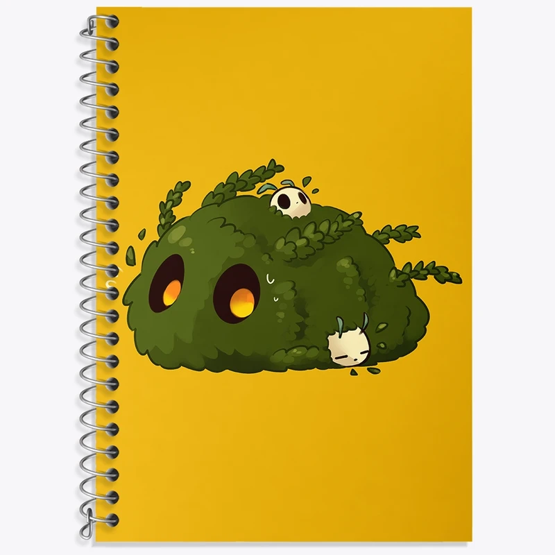 دفتر لغت 50 برگ خندالو طرح بازی هالو نایت (Hollow Knight) کد 32986