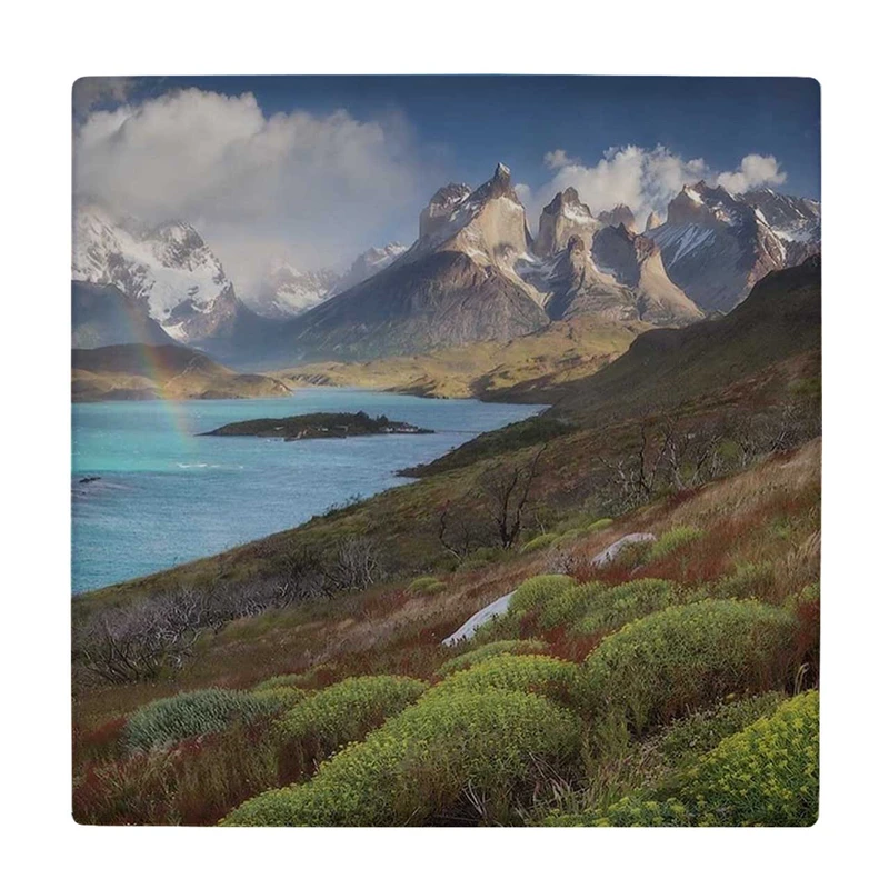 زیر لیوانی  طرح کوهستان و دریاچه کد    6147658_5403