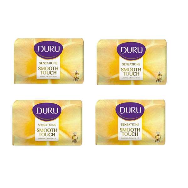 صابون شستشو دورو مدل SMOOTH TOUCH وزن 125 گرم بسته 4 عددی