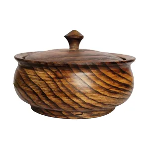 قندان چوبی طرح سنتی مدل جنگلی