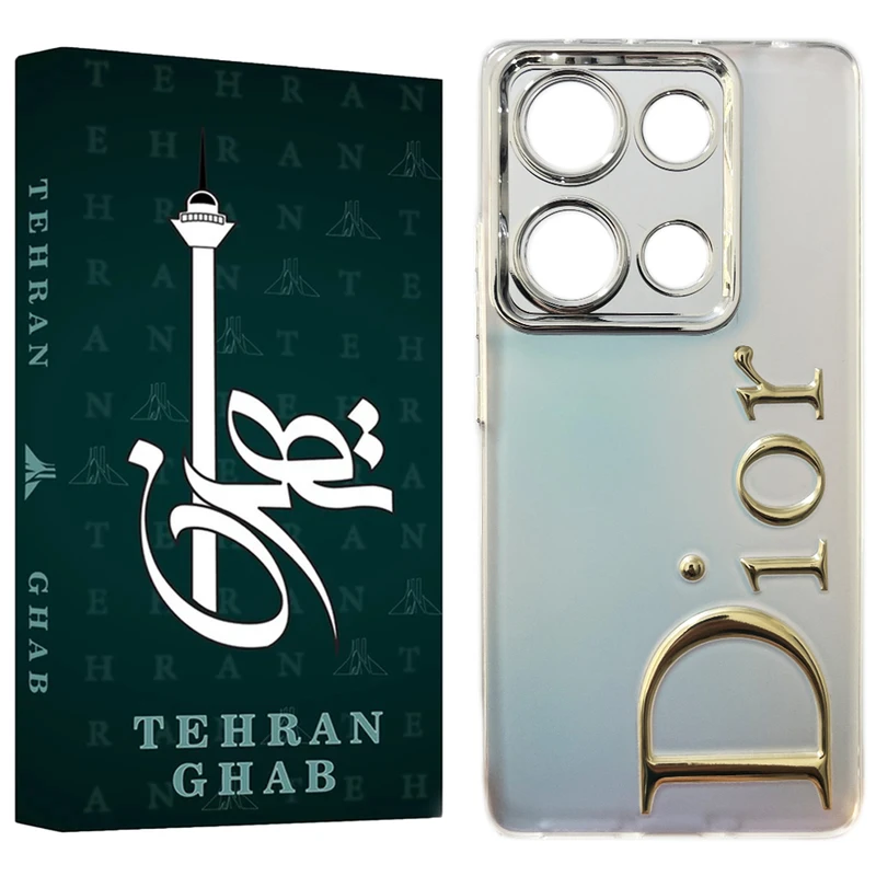 کاور تهران قاب مدل LUX طرح DR مناسب برای گوشی موبایل شیائومی Redmi Note 13 4G