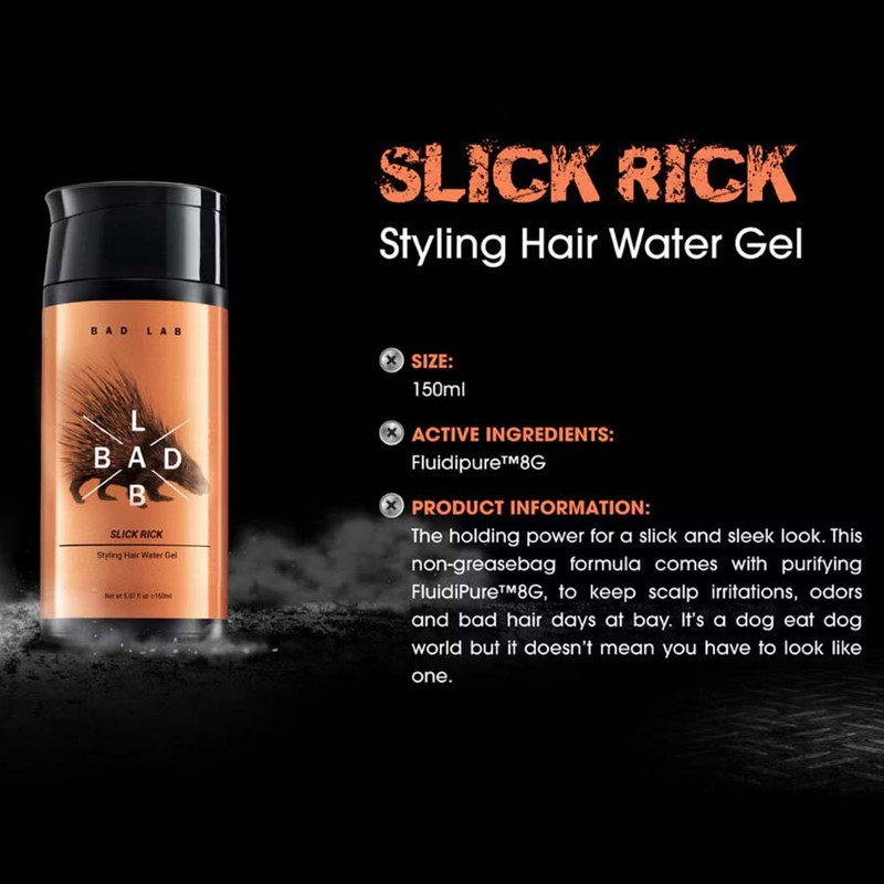 ژل مو بد لب مدل Slick Rick حجم 150 میلی لیتر ژل مو بد لب مدل Slick Rick حجم 150 میلی لیتر