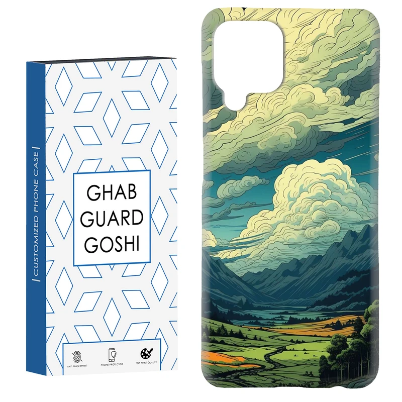 کاور قاب گارد گوشی طرح منظره کد Dimo-172 مناسب برای گوشی موبایل سامسونگ Galaxy A12 / M12