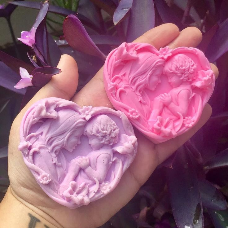 قالب شمع مدل قلب مادر