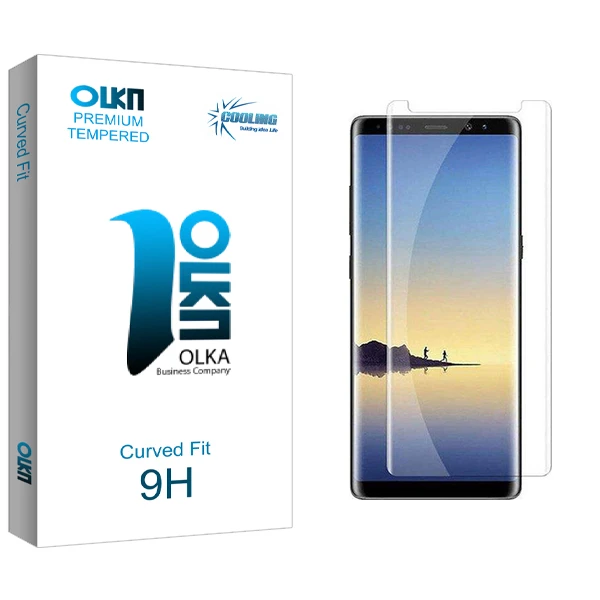 محافظ صفحه نمایش کولینگ مدل Olka UV مناسب برای گوشی موبایل سامسونگ Galaxy Note 8