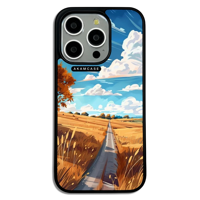 کاور آکام مدل AMC-WA15PRO-NATURE-12 مناسب برای گوشی موبایل اپل iPhone 15 Pro