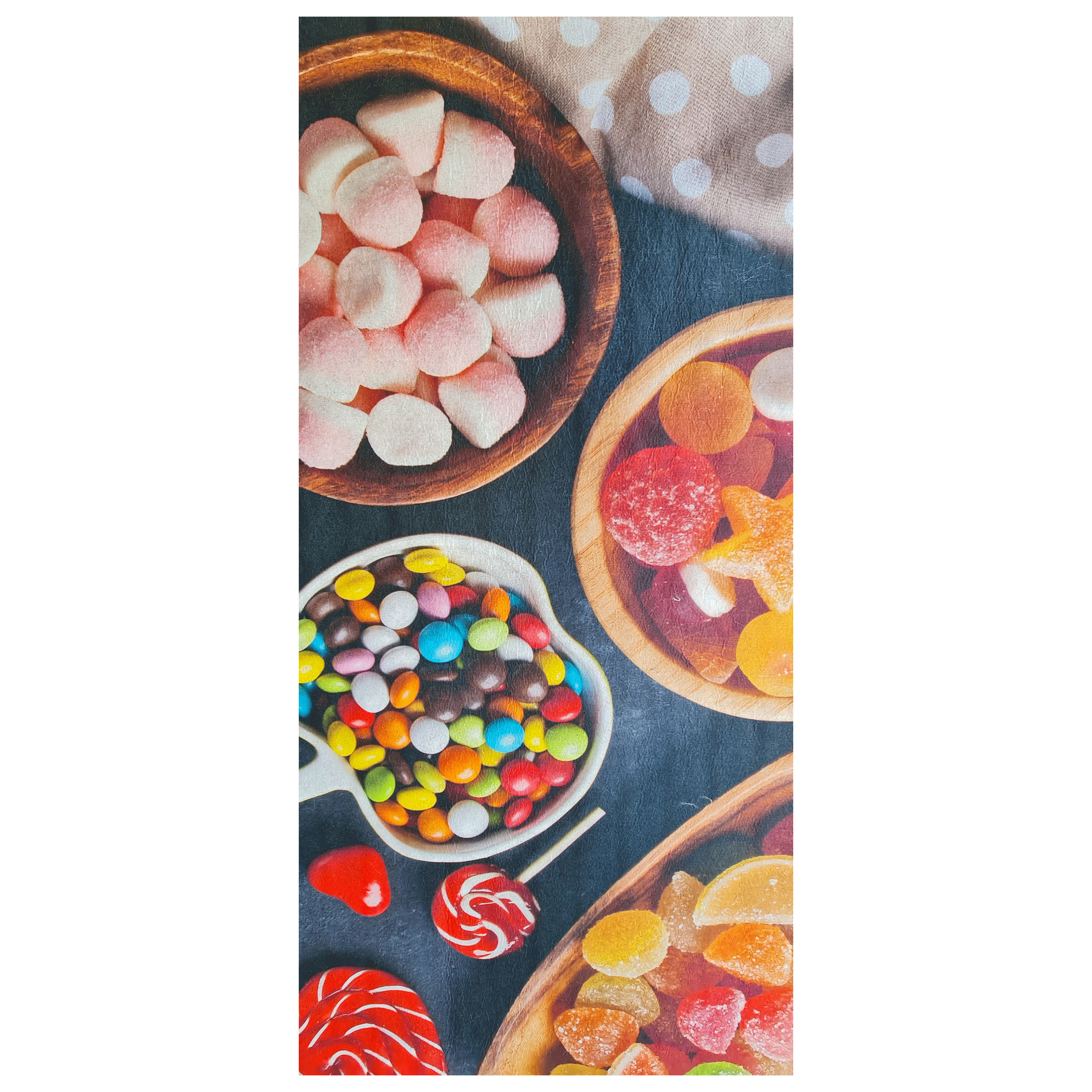 فرش پارچه ای مدل فرشینه طرح آشپزخانه کد 4140