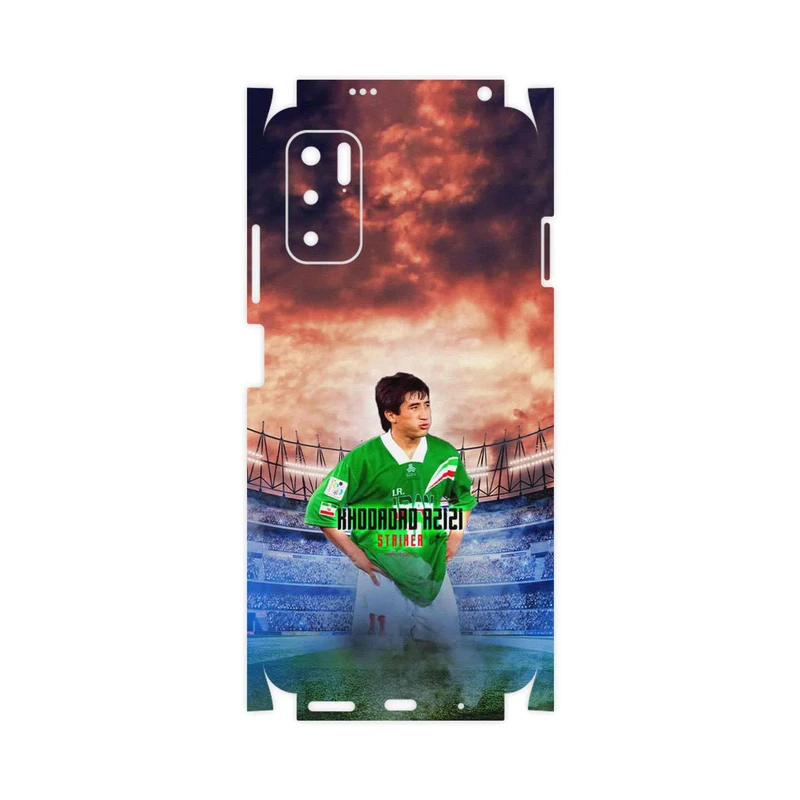 برچسب پوششی ماهوت مدل Khodadad Azizi-FullSkin مناسب برای گوشی موبایل شیائومی Redmi Note 10 5G