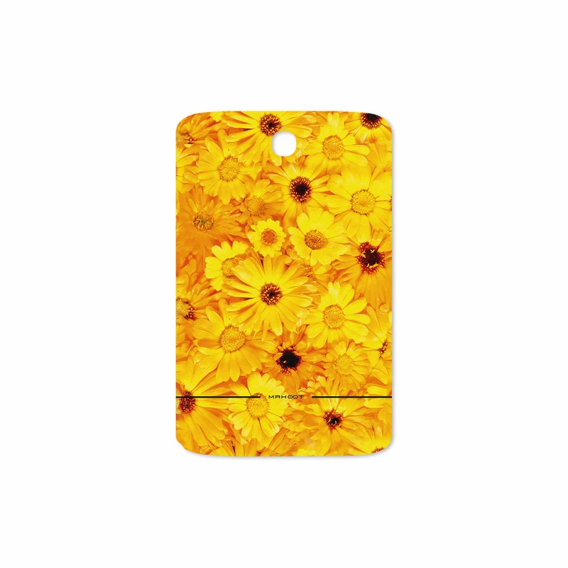 برچسب پوششی ماهوت مدل Yellow-Flower مناسب برای تبلت سامسونگ Galaxy Note 8.0 2013 N5100