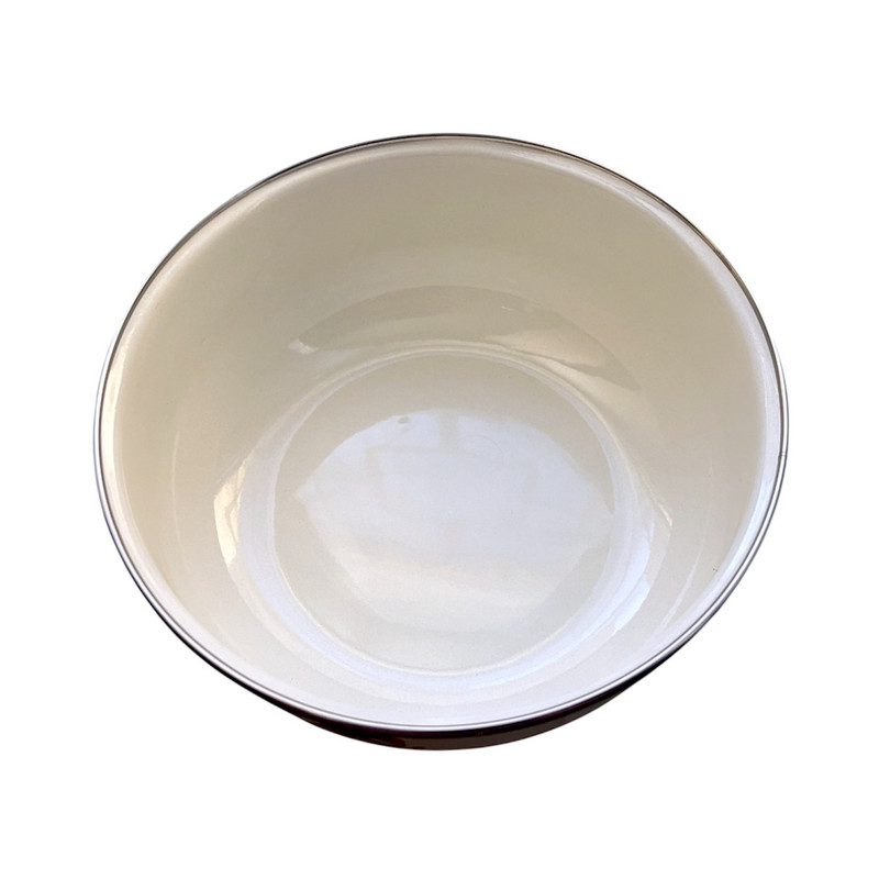 ظرف نگهدارنده با بدنه لعابی مدل گل رز مناسب برای قرار دادن در یخچال و فریزر مجموعه 5 عددی