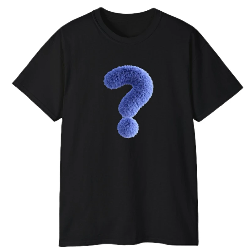 تی‌شرت آستین کوتاه مردانه پاد آفرین مدل علامت سوال