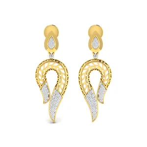گوشواره نقره زنانه ژابیز کد 081
