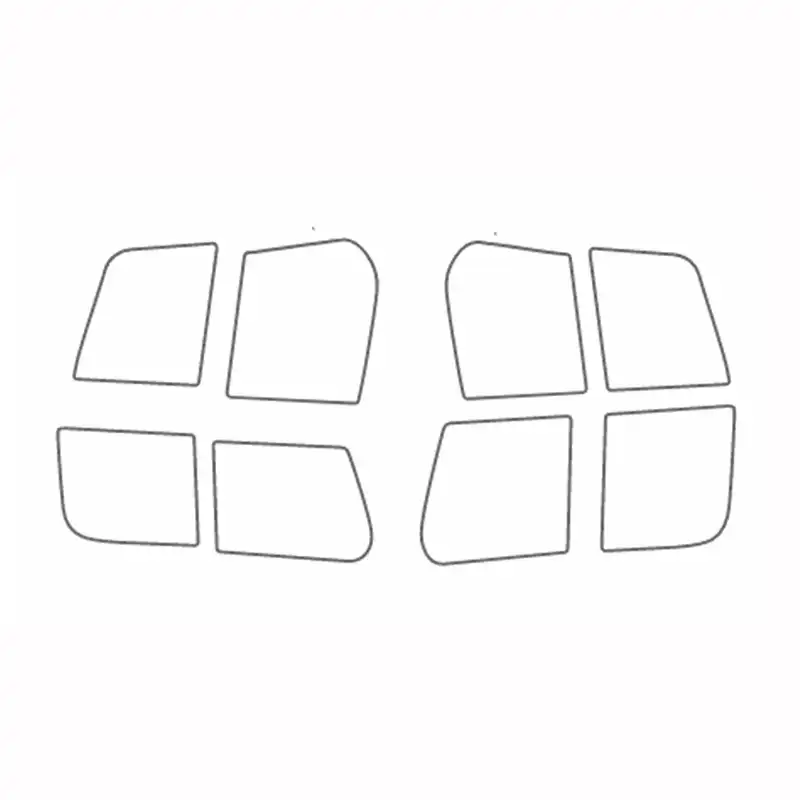 برچسب محافظ کلید فرمان مدل glas-Smal مناسب برای شاهین بسته 8 عددی