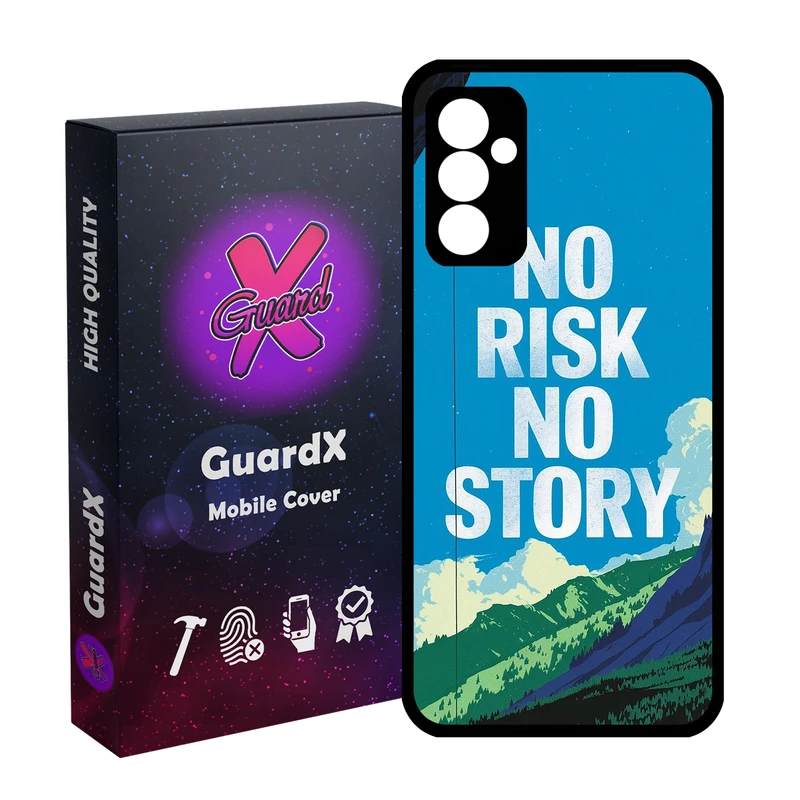 کاور گارد ایکس طرح متن مدل 10927 مناسب برای گوشی موبایل سامسونگ Galaxy A54 / A54 5G