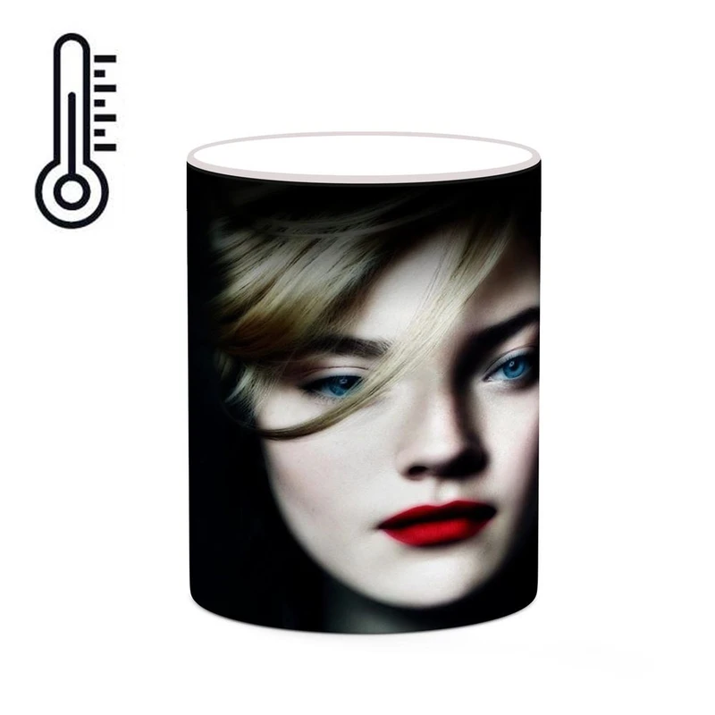 ماگ حرارتی کاکتی طرح Dakota Fanning مدل mgh25725