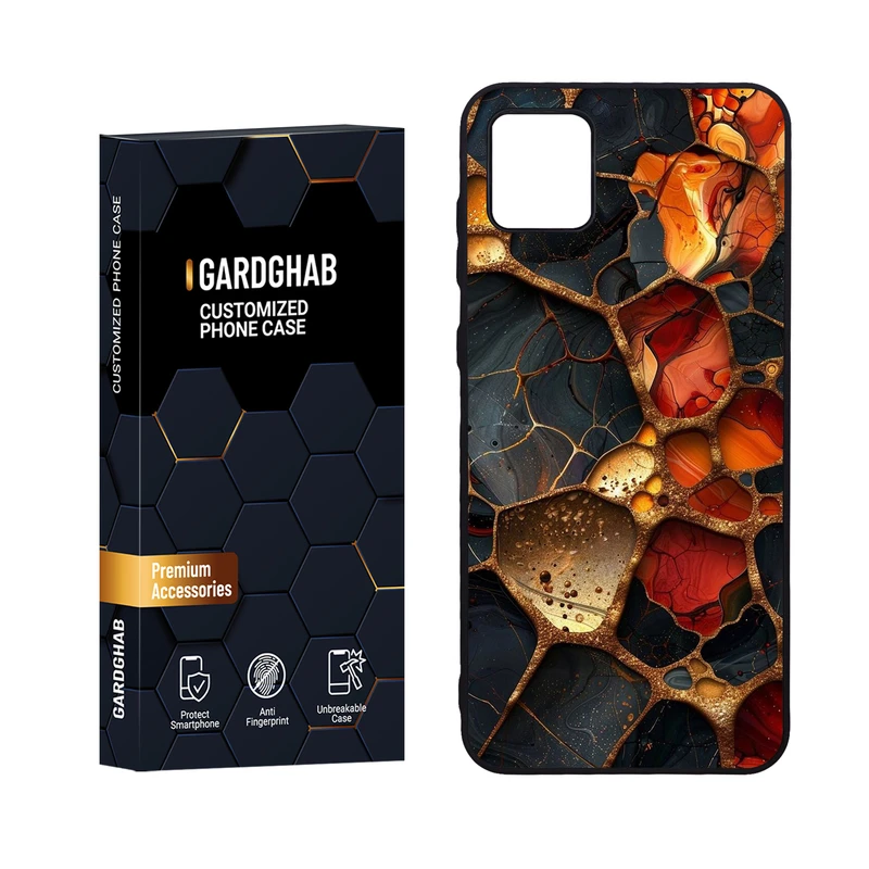 کاور گارد قاب مدل دورژله ای ساده مناسب برای گوشی موبایل سامسونگ Galaxy A04 4G