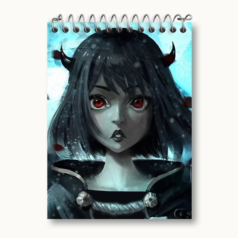 دفتر یادداشت 50 برگ خندالو مدل نِرو انیمه بلک کلاور Black Clover کد 11714