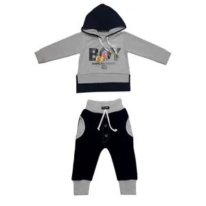 ست هودی و شلوار پسرانه مدل 1906